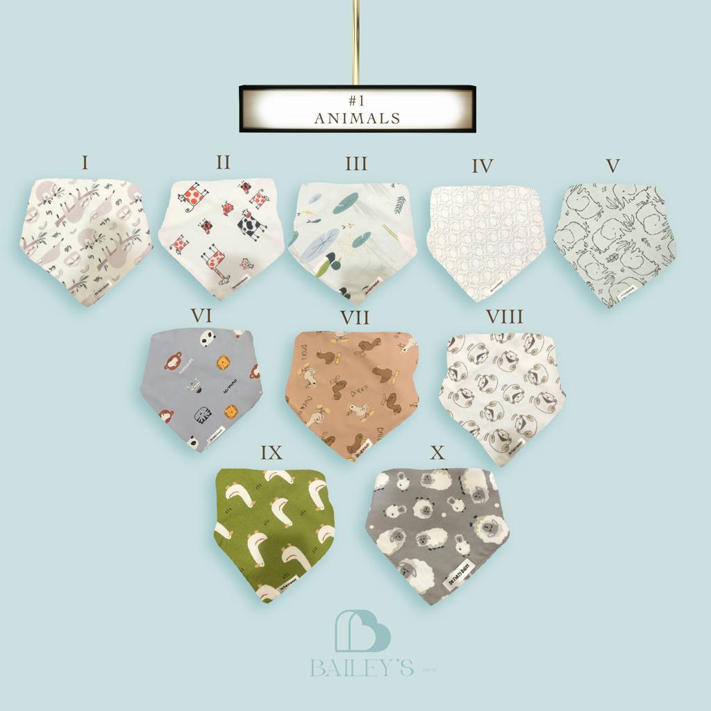 PET BIBS FOR MEDIUM/LARGE BREEDS (ANIMALS #1)