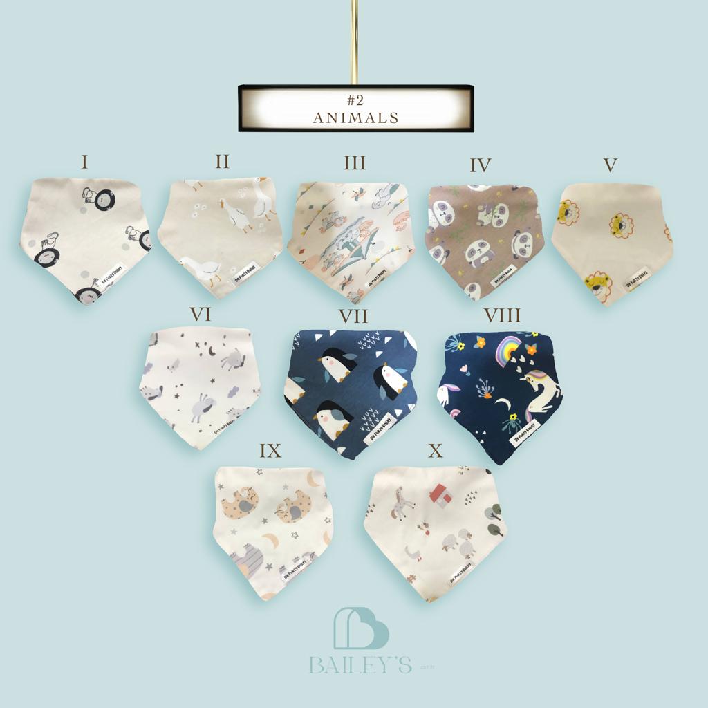 PET BIBS FOR MEDIUM/LARGE BREEDS (ANIMALS #2)