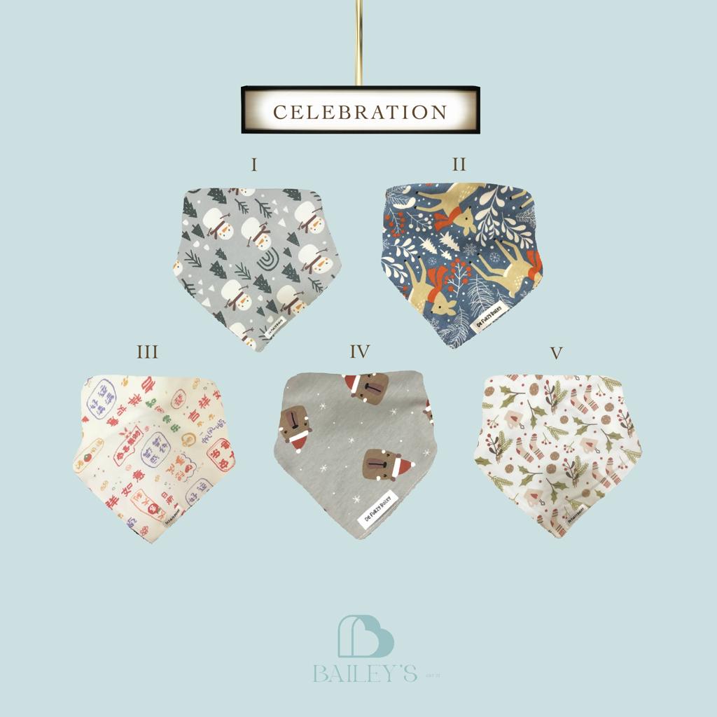 PET BIBS FOR MEDIUM/LARGE BREEDS (CELEBRATION)