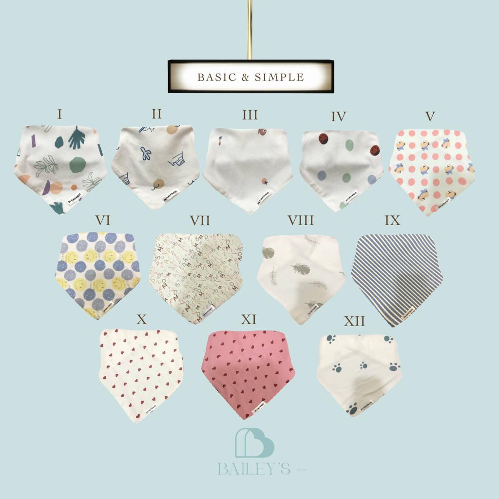 PET BIBS FOR MEDIUM/LARGE BREEDS (BASIC & SIMPLE)